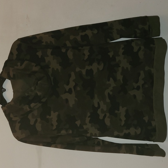 Eddie Bauer Women's Camp Fleece Camo Full Zip Hoodie - Picture 7 of 7